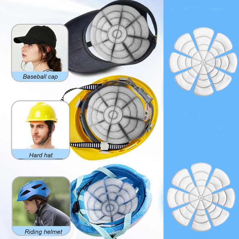 Helmet Cooling Pad Summer Ice Cap Mat For Cycling Motorcycle Helmet Hard Hat Cooling Liner Pad Helmet Accessories