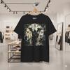 Grim Reaper Clock Gothic Art T-Shirt Dark Fantasy Horror Black Tee - S197