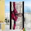 Goalkeeper Action Beach Towel Super Soft & Absorbent Comfortable Lightweight Suitable for Swimming, Gym, Camping, Yoga Vacation
