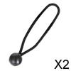 2X Bungee Cord Security Strap for Telescoping Swim Boat Ladder (4-Step)