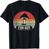 Vintage Funguy Fungi Funny Mushroom Fungi Shirt Fun Guy T-Shirt