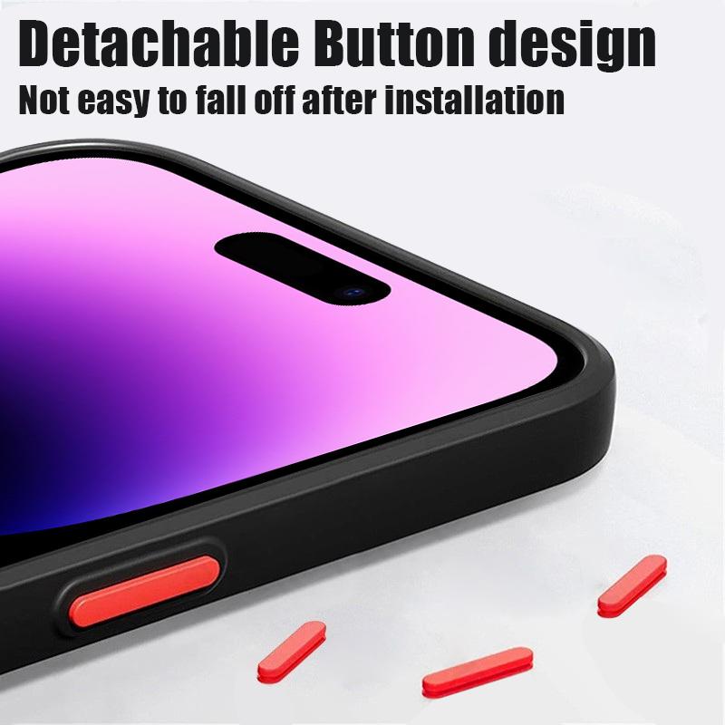 Merry Christmas Tree Snowman Print Phone Case For iPhone 16 15 Pro Max 14 13 Pro 12 11 8 7 for MagSafe Magnetic Shockproof Soft Edge Clear Matte Cover