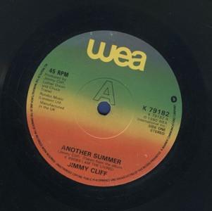 7inch Record JIMMY CLIFF - Another Summer K79182 WEA 1980 UK Reggae, Ska & Dub Used