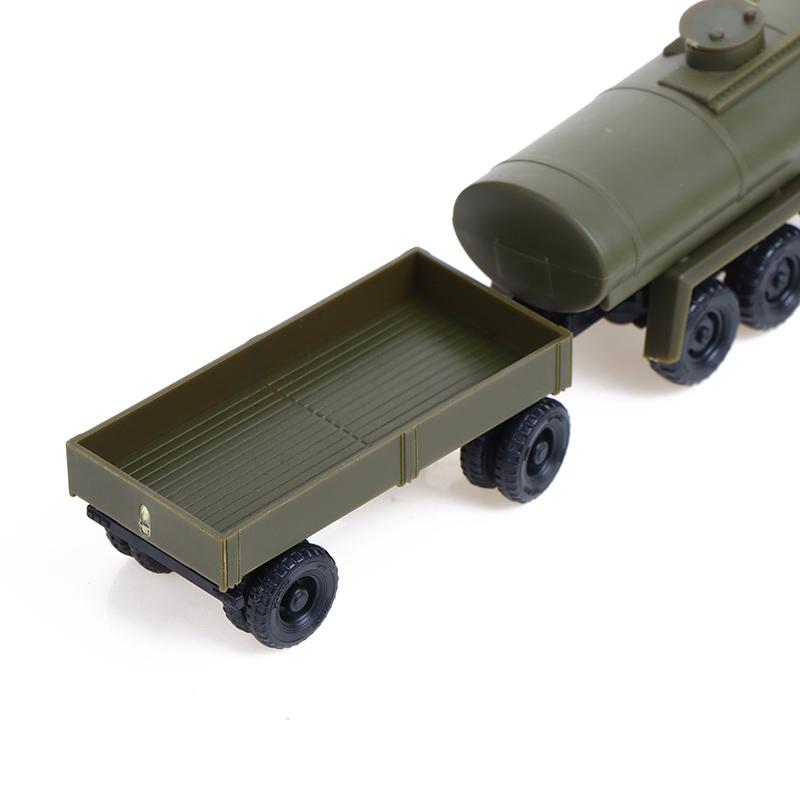 1/72 Russia Kamaz-5350 Military Truck Assembly Puzzle Model Rocket Simulated Artillery Model Boys Toy