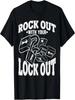 Unisex Rock Out With Your Lock Out Locksmithing Locksmith Graphic T-Shirt