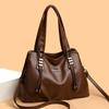 Borsa a spalla in pelle da donna alla moda, borsa a tracolla multifunzionale per l'uso quotidiano