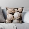 Baseball Collection Sport Square Pillowcase Polyester Linen Velvet Pattern Zip Decorative Home Cushion Cover