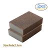 1/2/4/6/8Pcs Carborundum Removing Rust Cleaning Brush Descaling Clean Rub for Cooktop Pot Kitchen Sponge