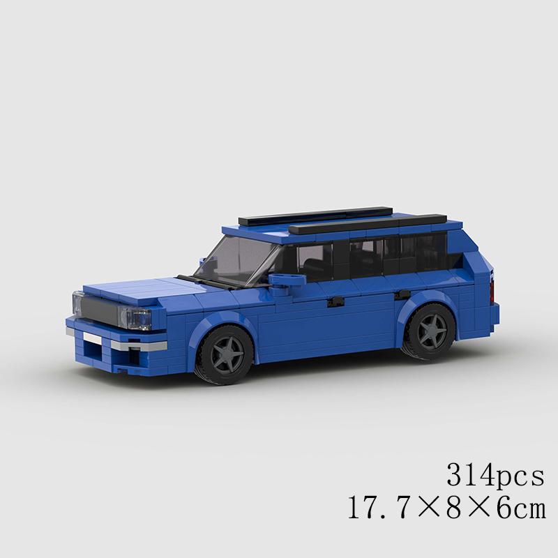 MOC Speed Technical Car Police Pickup Truck Super Race Vehicle Model Building Block Racing Sport Brick Toy Christmas Gift City