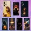 Religious Belief Jesus For Samsung S9,S10,S20,S10,S21,S25,S24,S23,Ultra,FE,Plus,Lite,Soft Silicone Black Case