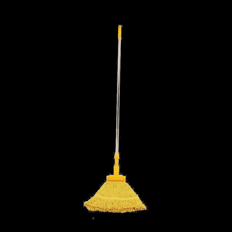 Ansaierui 24449 Heavy-Duty Cotton Mop with Clip-on Wax Applicator