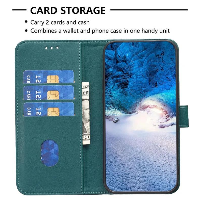 Leather Flip Wallet Case For Samsung Galaxy A17 A16 5G 4G SM-A175F A176B A165F A166 Cases Magnetic Card Slots Phone Cover Shell