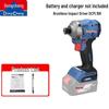 Dongcheng Brushless Impact Driver Drill CN Plug (adapter Included)