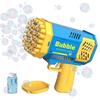 Bubble Machine - KEYLITOS - 40-Hole Bubble Gun - Double Gun - LED - Pack of 2
