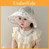 Summer Kids Sun Hat With Wide Brim Beach Shade For Toddler Girls Boys