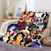 Selena Quintanilla Sakura Beauty Blankets Fleece Textile Decor Multifunction Soft Throw Blankets for Sofa Outdoor Quilt