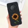For Honor Magic6 Lite Case Honor X9b Pretty Girls Sunflower Cover Soft Silicone Phone Case For Honor Magic6 Lite HonorX9b Bumper