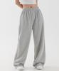 PIANER Relaxed Wide Long Sweatpants (Melange)