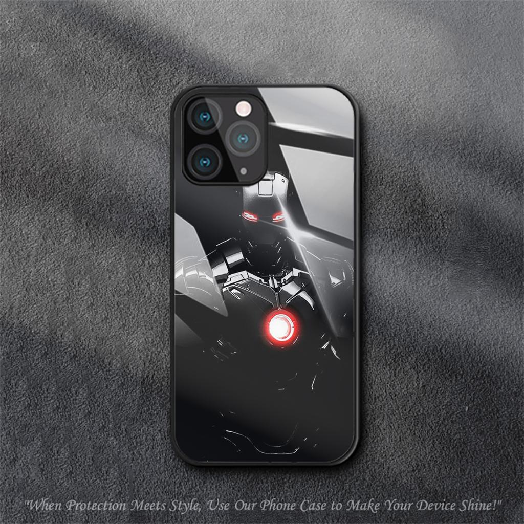 Irons Hero Roboter Mann Hülle Für iPhone Samsung Galaxy Redmi Note S 17 16 15 14 13 20 24 25 54 Pro Max Ultra Fe Hartglas Abdeckung