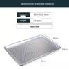 Pure Aluminum Rectangular Perforated Baking Tray