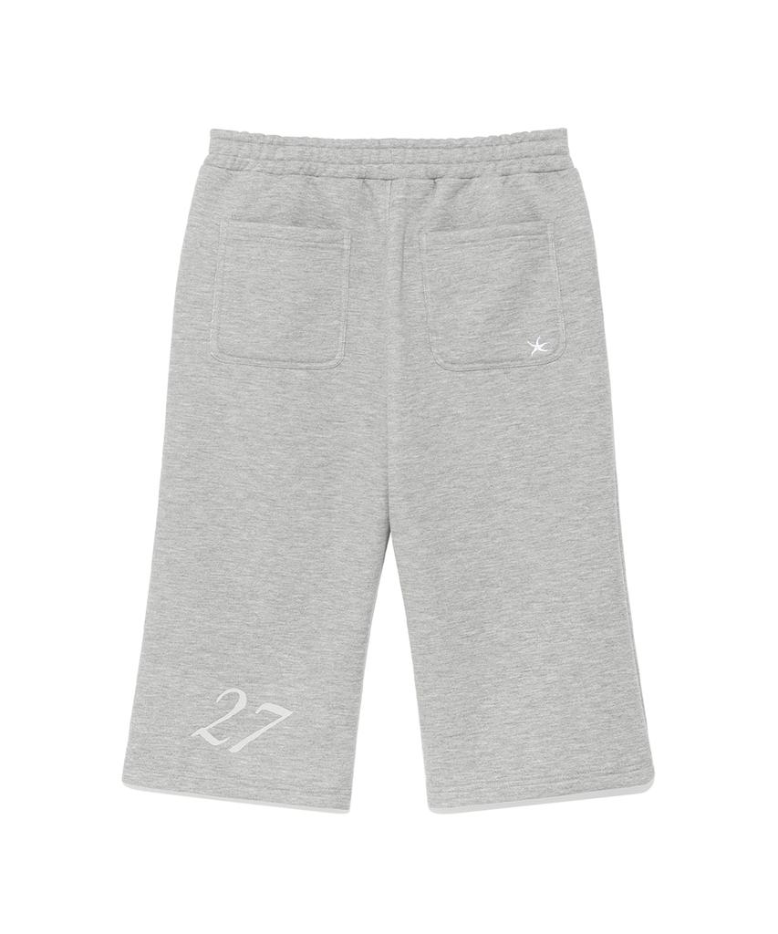 THE COLDEST MOMENT (W) Tcm Capri Sweat Pants (Melange Gray)