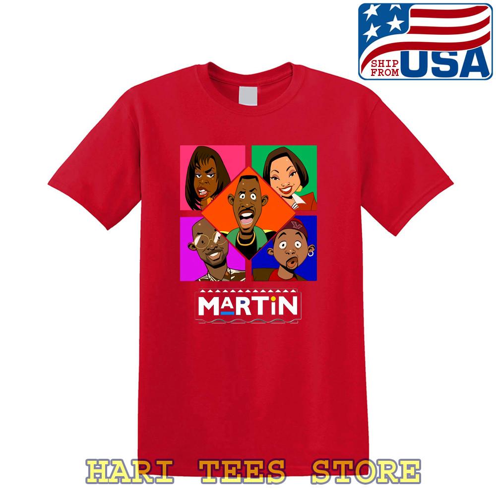 Martin TV Show Red Size S to 5XL Unisex T-Shirt