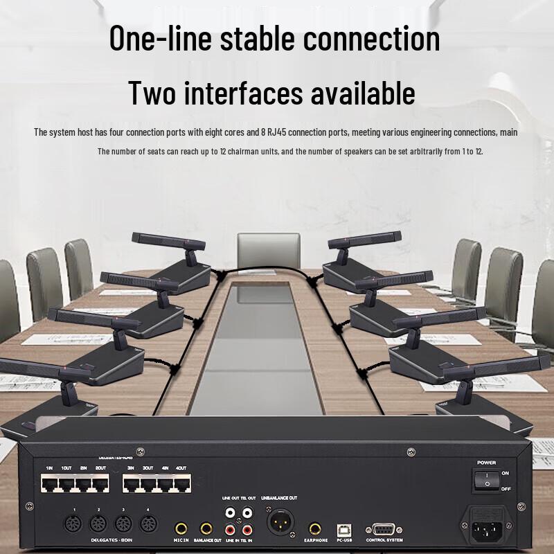 KaYouLa KYL-5100 Series Professional Wired Conference Microphone System (CN version)