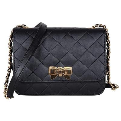 Dámska dievčenská prešívaná cross body sling taška
