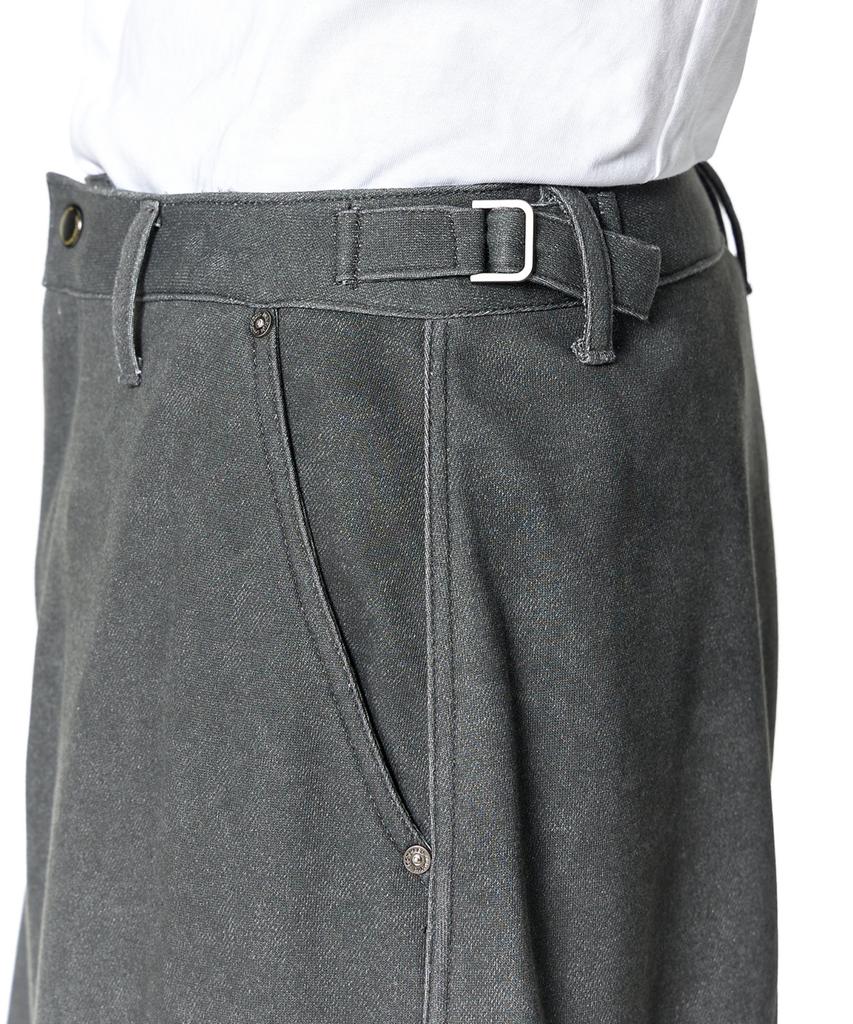 Loghideumatin Side Big Pocket Cargo Pants (Washed Gray)