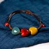 Love Stone Women's Ceramic Bracelet Female Hand-woven Couple Small Jewelry #5347