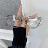 Fashion Vintage Round Clear Lens Classic Eyeglasses Frame Male Elegant Glasses Men Women Transparent Lens