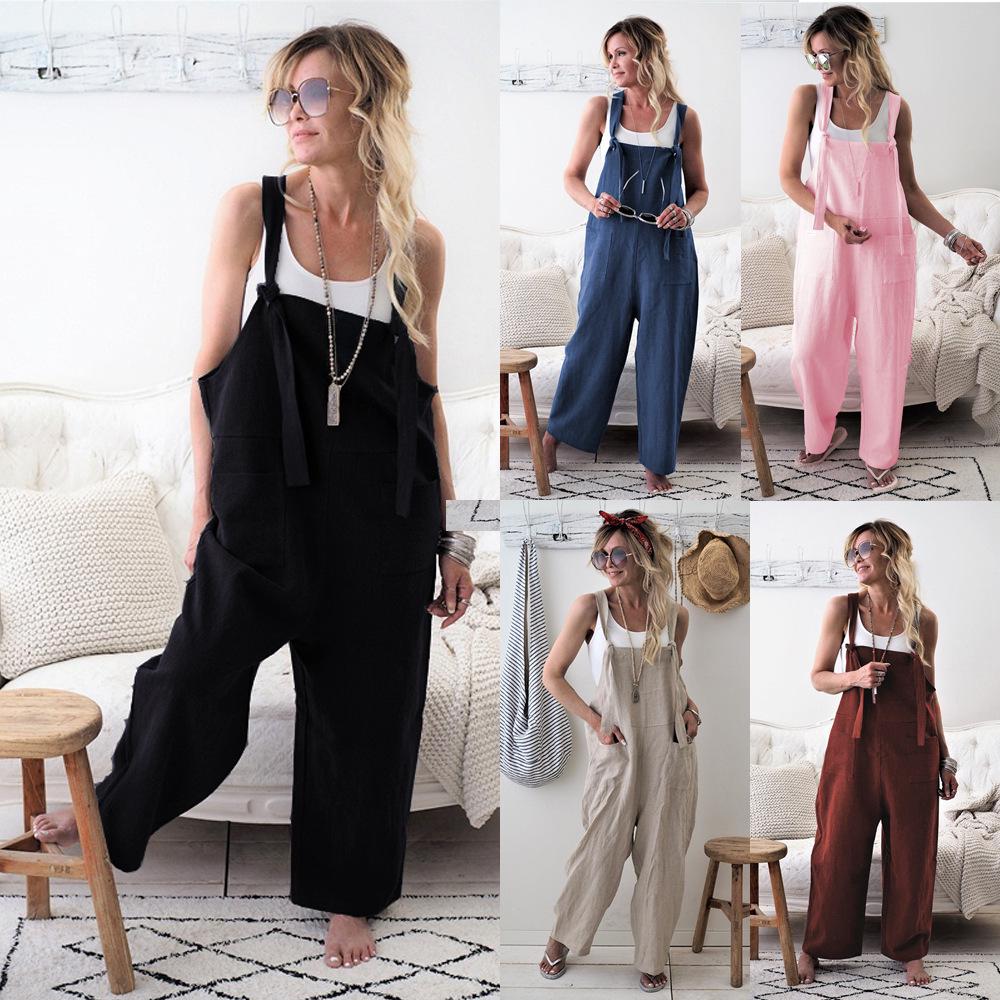 2022 New Casual Plus Size Jumpsuit Skirt Overalls