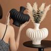 Nordic Style Imitation Ceramic Vase Minimalist Hydroponic Flower Vase Plastic Vase Home Decor