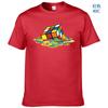 Summer Cotton T-Shirt Rubik's Cube Printing Funny Hipster Graphic Tee Shirt Top Unisex Men Short Sleeve Cool Tees