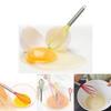 Stainless Steel 304 Egg Beater Cream Whisk Mixer Baking Tool 8 Inch Modern Simple Style
