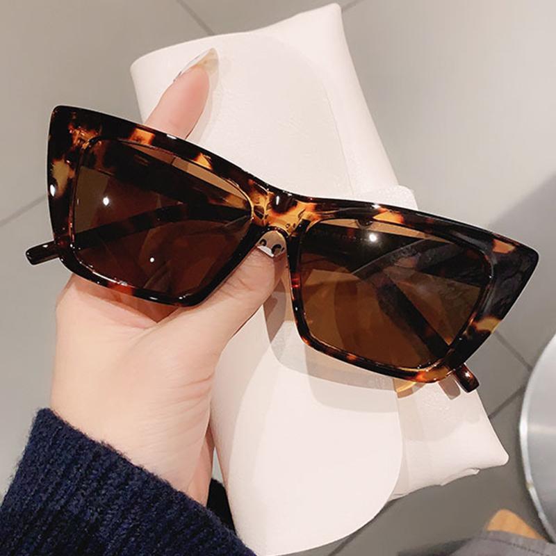 Vintage Cat Eye Sunglasses Women Luxury Brand Leopard Print UV400 High Quality Sun Glasses Female Fashion
