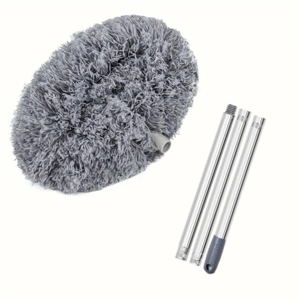 Curățător/Ștergător Multifuncțional pentru Ventilator de Tavan cu Mâner Extensibil Ștergător de Tavan pentru Casă