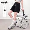 MJ STYLE Women's Spliced Solid Casual Shorts