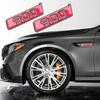 2pcs Red 800 Wing Side Sticker 900 700 Fender Sticker For Brabus AMG G800 G900 W464 W463 G63 G65 Brabus Fender Sticker