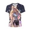 T-shirts graphiques imprimés en 3D pour hommes et femmes, à manches courtes, tendance et streetwear
