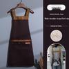 Waterproof Stain-Proof Apron for Supermarket, Catering, and Milk Tea Shops with Logo Printing