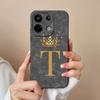 For Redmi Note 13 Pro 4G 5G Case Cute Panda Letters Back Cover For Xiaomi Redmi Note13 Pro Plus Soft Liquid Silicone Phone Cases