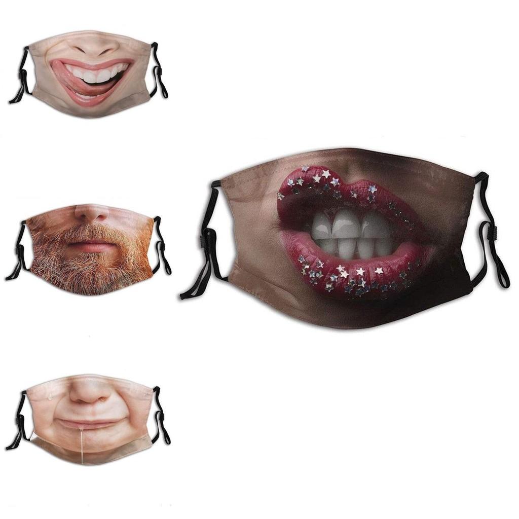 Zábavná a pratelná maska pro dospělé, ideální na Halloween a tematické večírky
