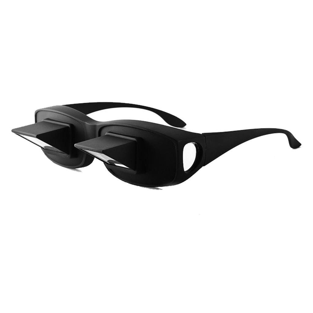 New In Men's Novelty Glasses Can Lay Down Watching TV Black Eyeglasses Women High Quality Lazy Horizontal Eyewear