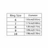 Titanium Steel Rotating Ring Minimalist Elegant Vintage Zircon Spin Ring Exquisite Light Luxury Finger Jewelry Birthday Gift