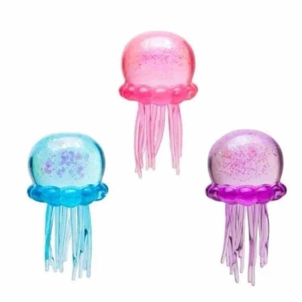 Jellyfish Squish Beach Water Play Octopus Toy Outdoor Squeeze Toy Simulated Octopus Stress Balls Relief Fidget Toy For Kids