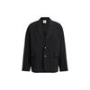 Originals Solid Color Single-Breasted Long Sleeve Suit Men Suits Black HU1244