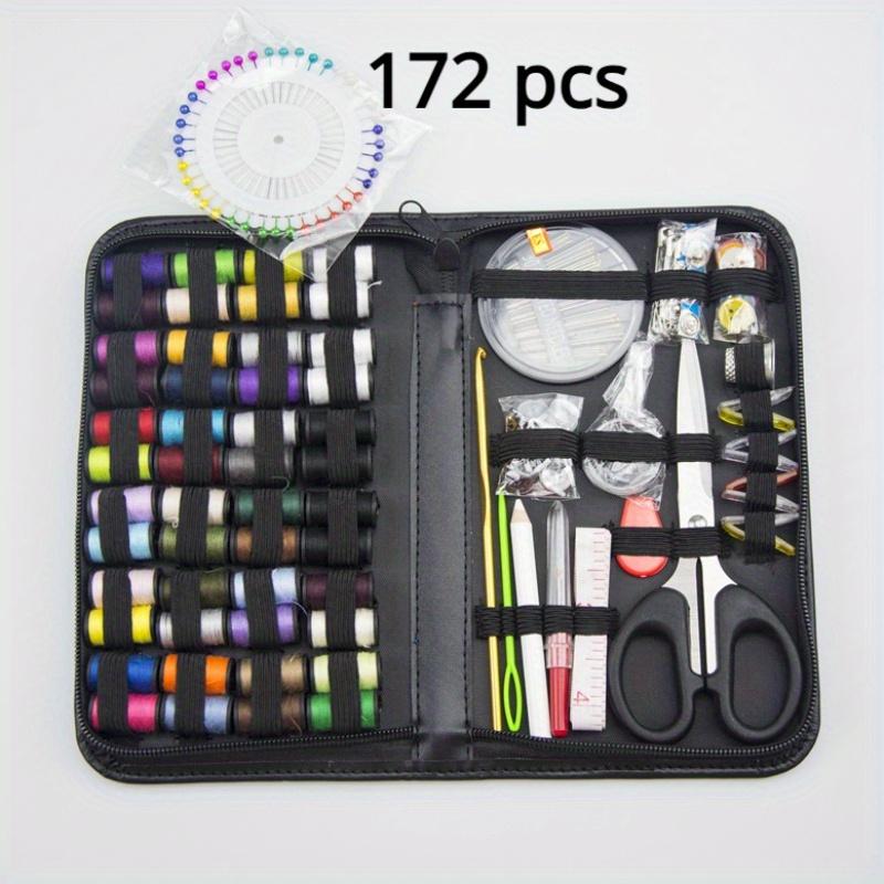 67/90/129/172pcs  Hand-held Sewing Kit for Family Travelers, Adults, Beginners, Emergencies