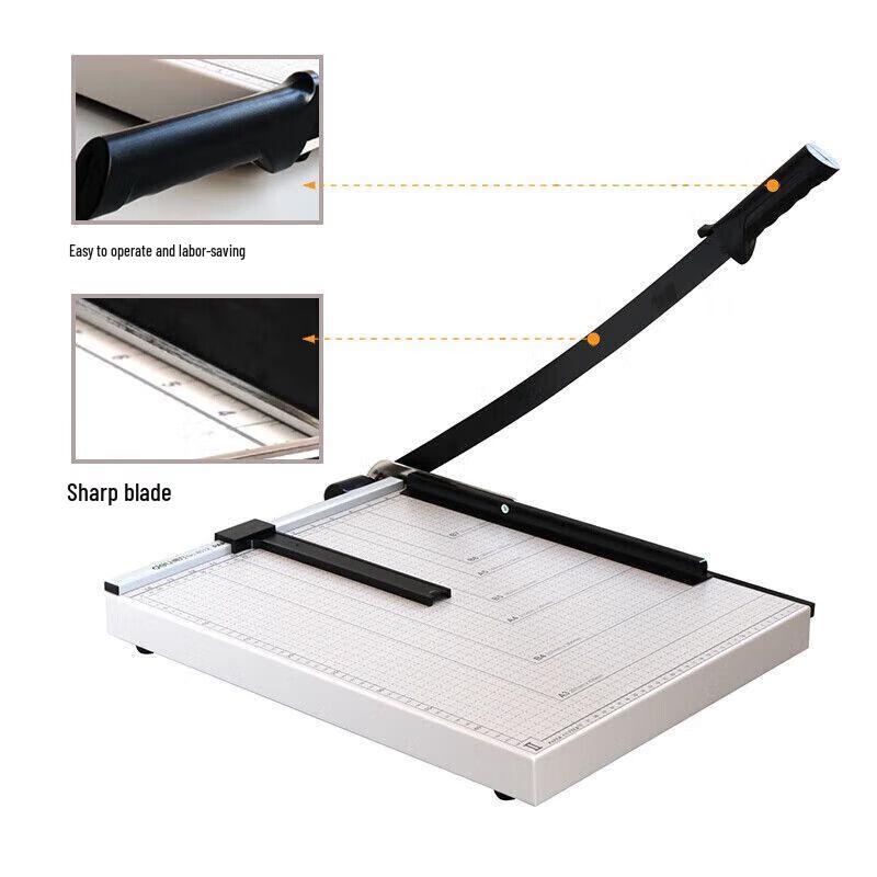 Deli 8015 Steel Paper Cutter CN Plug (adapter Included)