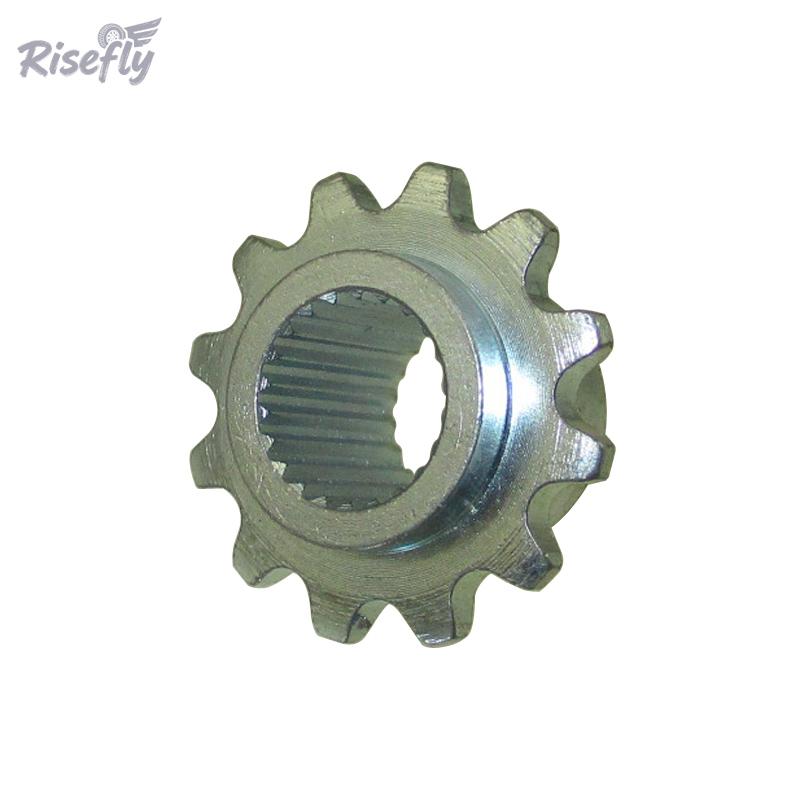Risefly Starter Motor Sprocket 12 Tooth For 50 cc 110 cc 125cc Engine ATV Pit Bikes Model